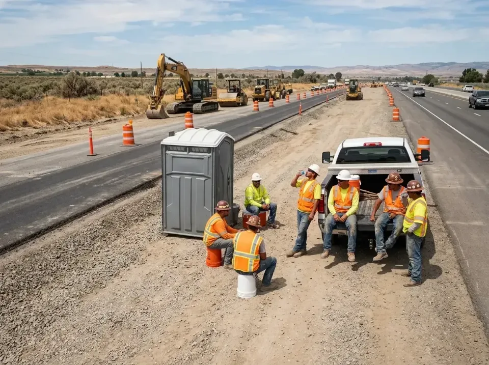 highway-road-construction-crew-007 — frequently asked questions, Porta Potty and Restroom Rentals in St. Albans, VT